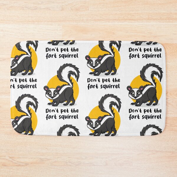 Item preview, Do not pet the fart squirrel skunk (on light colors) designed and sold by messy-nessie.