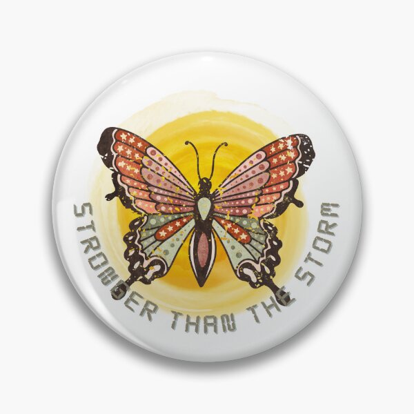 Item preview, Más fuerte que el arte de la mariposa Strom designed and sold by JITRA.