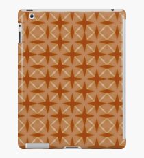 Orange retro pattern iPad Case/Skin