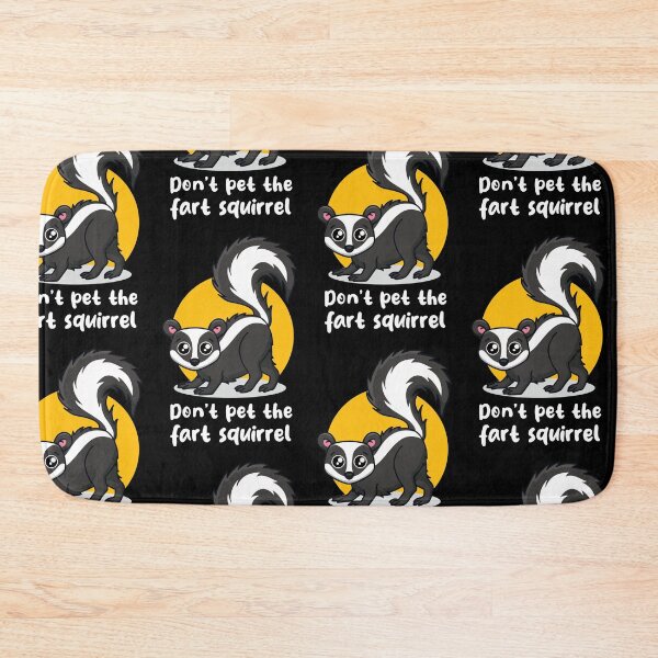 Item preview, Do not pet the fart squirrel skunk (on dark colors) designed and sold by messy-nessie.