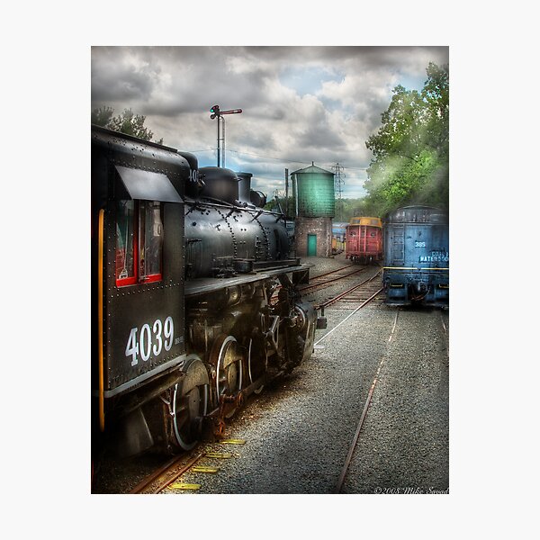 Item preview, In the train yard designed and sold by Mike Savad Photography.