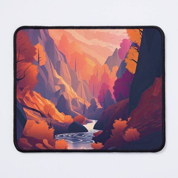 Item preview, River running through a canyon designed and sold by Cydermann.