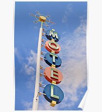 Vintage Motel Poster
