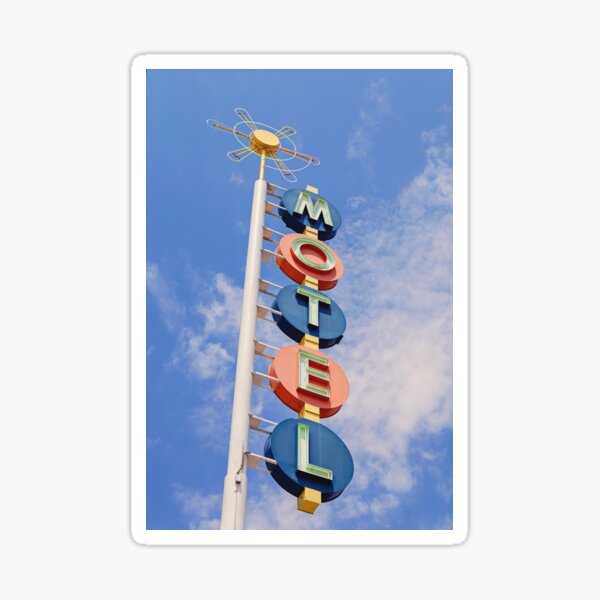 Vintage Motel Sticker