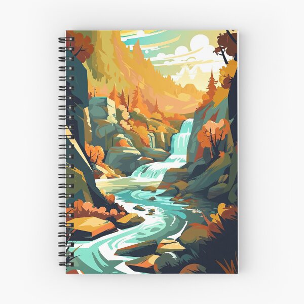 Item preview, River running through a canyon designed and sold by Cydermann.