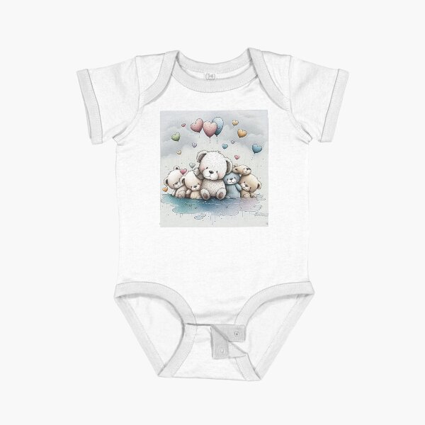 Puddles Fun by iServalan Homotech 23 Illustration Art by Tale Teller Club Orchestrations Short Sleeve Baby One-Piece