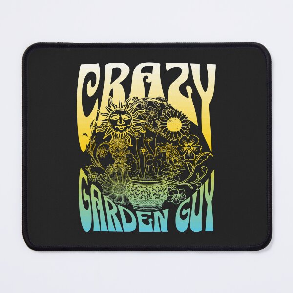 Item preview, Crazy garden guy designed and sold by NerdyCotton.
