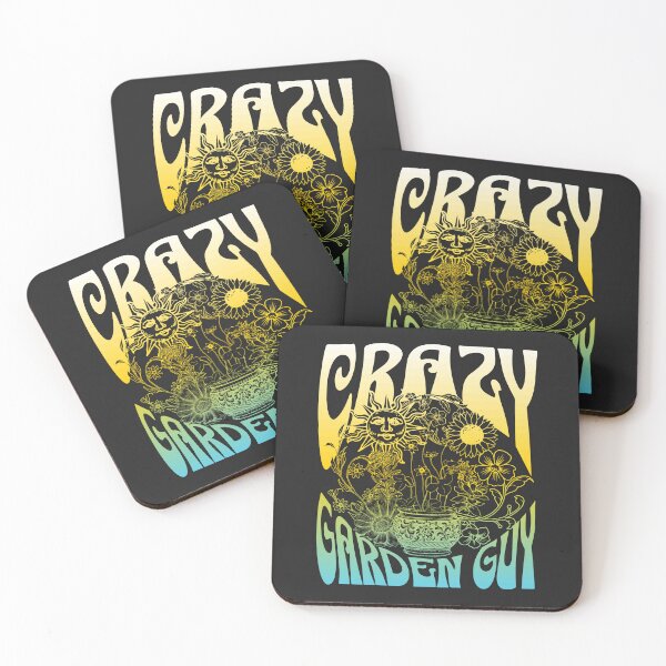 Item preview, Crazy garden guy designed and sold by NerdyCotton.
