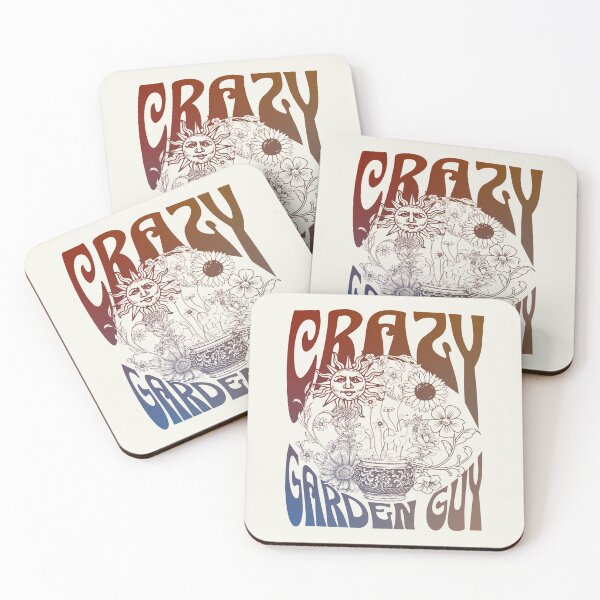 Item preview, Crazy garden guy designed and sold by NerdyCotton.
