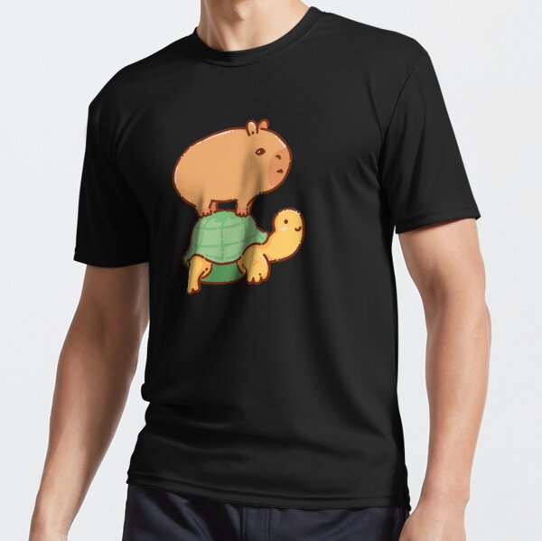 Cute capybara art, illustration seamless pattern Kids T-Shirt for Sale by  manydoodles