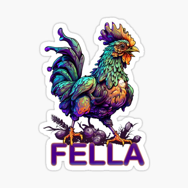 Item preview, Chicken Fella designed and sold by redroly ⭐⭐⭐⭐⭐.