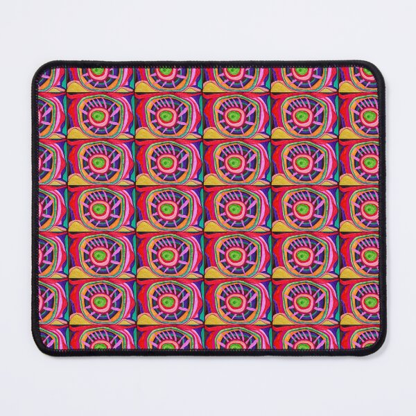 Item preview, Unique Bright Colourful Viking Shield with Swirling Background designed and sold by PodmenikArt.