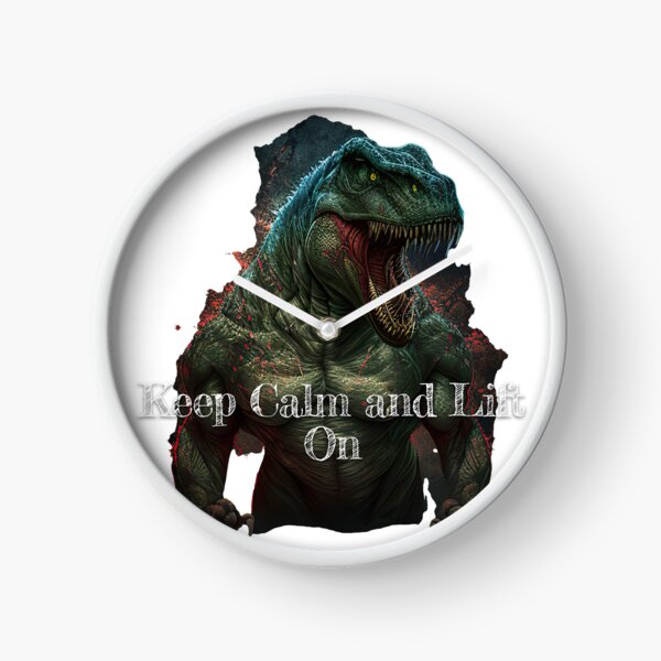 Item preview, Keep Calm and Lift OnDesignBodybuilding Fitness Gym Workout Exercise Merch Print Design designed and sold by tengamerx.