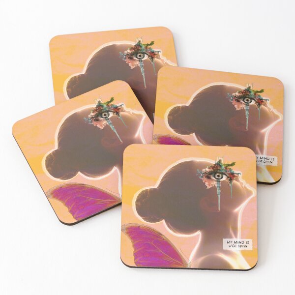 Item preview, My mind is wide open - spirituality collage designed and sold by Rawan Alghunmien.