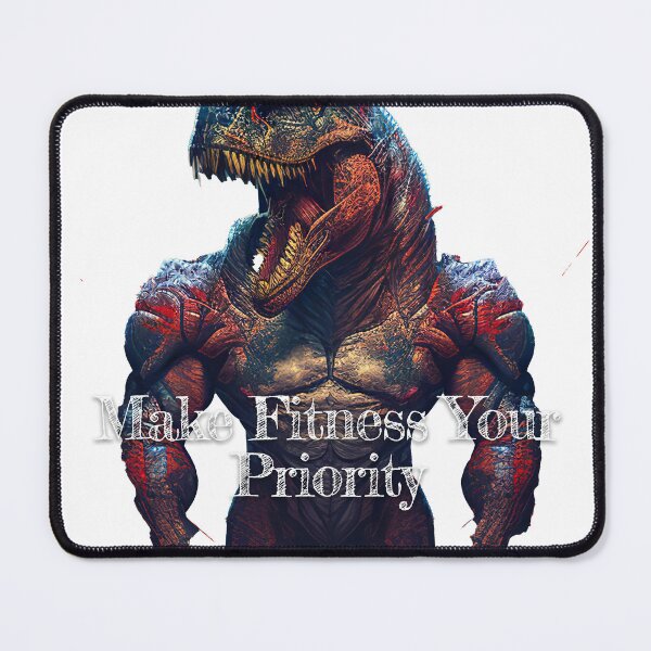 Item preview, Make Fitness Your PriorityDesignBodybuilding Fitness Gym Workout Exercise Merch Print Design designed and sold by tengamerx.
