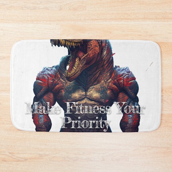 Item preview, Make Fitness Your PriorityDesignBodybuilding Fitness Gym Workout Exercise Merch Print Design designed and sold by tengamerx.