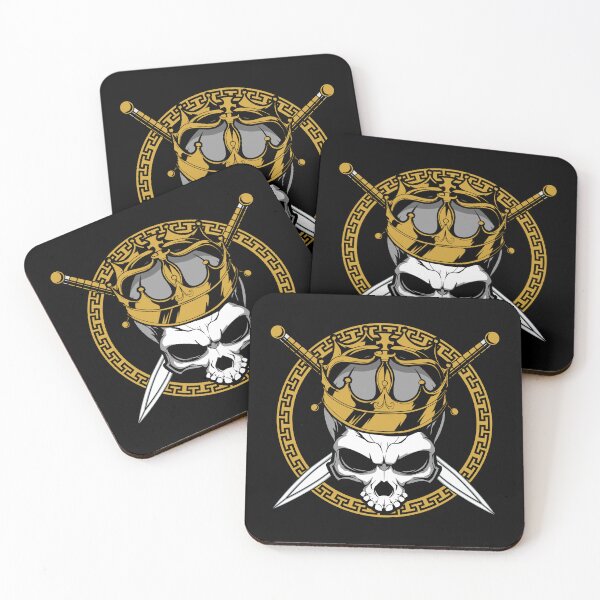 Item preview, Skull with Crown and Pierce Swords designed and sold by Froyd Wess.
