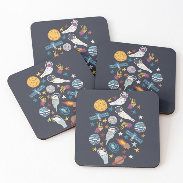 Item preview,  Birds In Space single print designed and sold by Lozzie Eliza Designs.