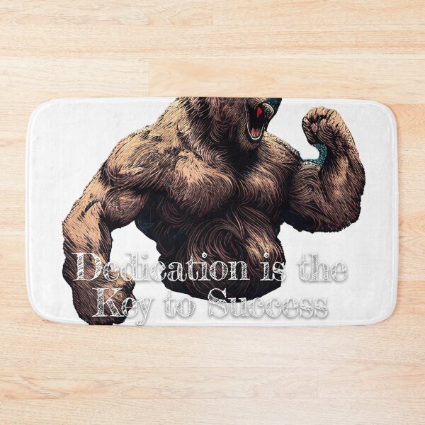Item preview, Dedication is the Key to SuccessDesignBodybuilding Fitness Gym Workout Exercise Merch Print Design designed and sold by tengamerx.