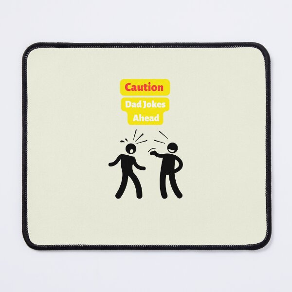 Item preview, Caution Dad Jokes Ahead designed and sold by Paintandgo.