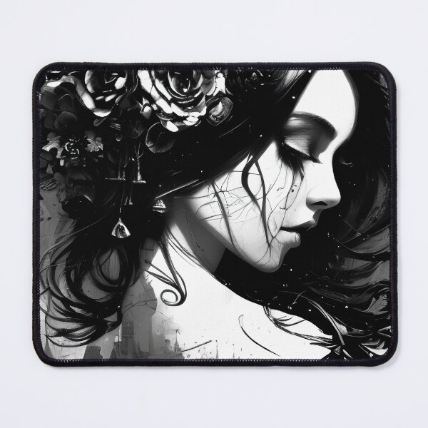 Item preview, Gothic Girl Portrait No.1 designed and sold by Artistic Fusion Lab.