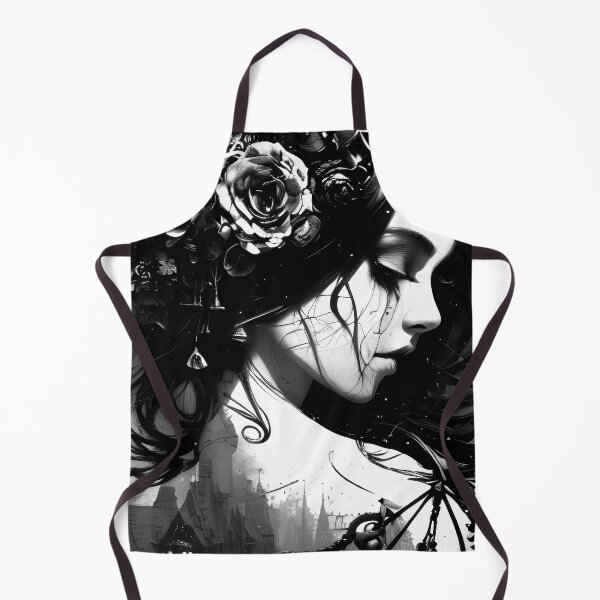 Item preview, Gothic Girl Portrait No.1 designed and sold by Artistic Fusion Lab.