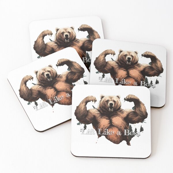 Item preview, Lift Like a BossDesignBodybuilding Fitness Gym Workout Exercise Merch Print Design designed and sold by tengamerx.
