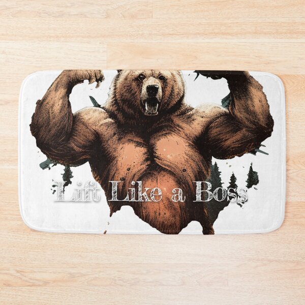 Item preview, Lift Like a BossDesignBodybuilding Fitness Gym Workout Exercise Merch Print Design designed and sold by tengamerx.