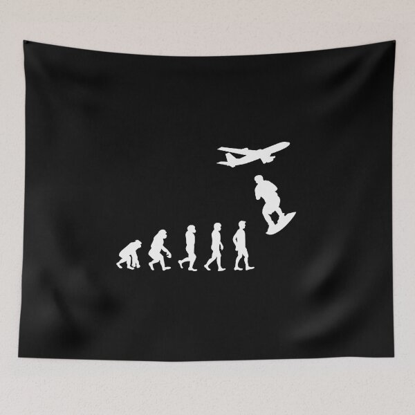 Item preview, Skysurfing Skydiving Extreme Sport Skydiver Evolution designed and sold by TastefulTees.