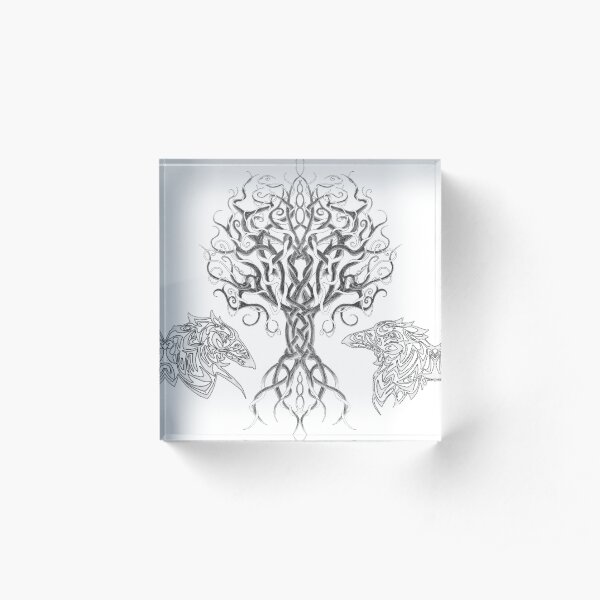 Yggdrasil Acrylic Block