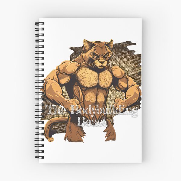 Item preview, The Bodybuilding BeastDesignBodybuilding Fitness Gym Workout Exercise Merch Print Design designed and sold by tengamerx.