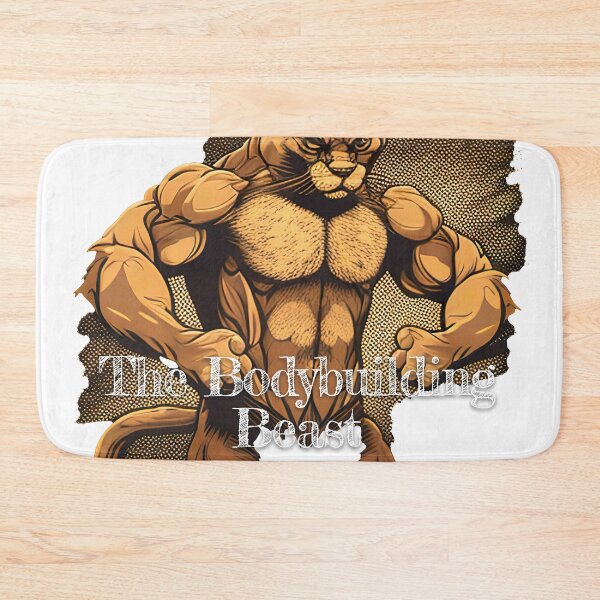 Item preview, The Bodybuilding BeastDesignBodybuilding Fitness Gym Workout Exercise Merch Print Design designed and sold by tengamerx.