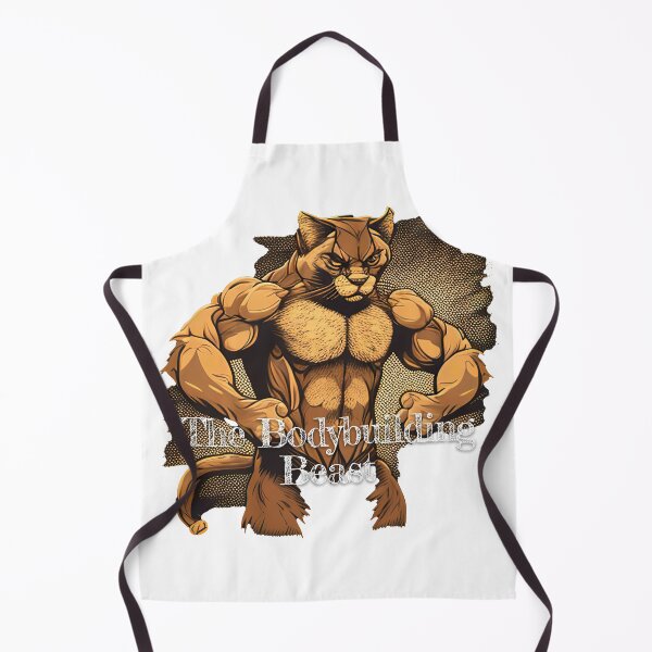 Item preview, The Bodybuilding BeastDesignBodybuilding Fitness Gym Workout Exercise Merch Print Design designed and sold by tengamerx.