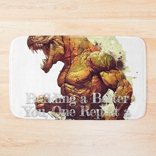 Artikelvorschau, Building a Better You, One Rep at a TimeDesignBodybuilding Fitness Gym Workout Exercise Merch Print Design entworfen und verkauft von tengamerx.