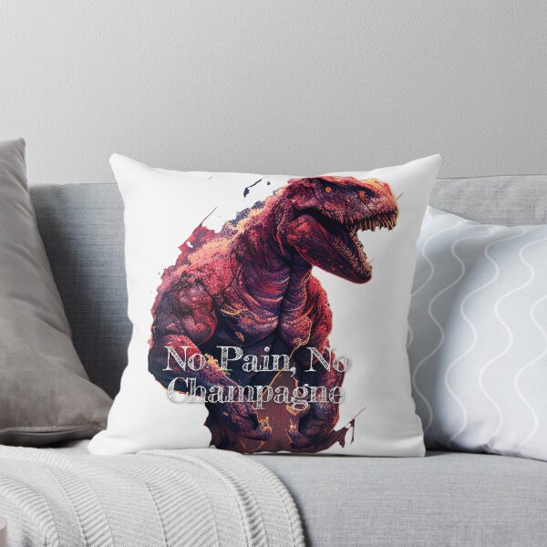 Item preview, No Pain, No ChampagneDesignBodybuilding Fitness Gym Workout Exercise Merch Print Design designed and sold by tengamerx.