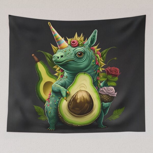Item preview, Avocado unicorn  designed and sold by SidTastic .