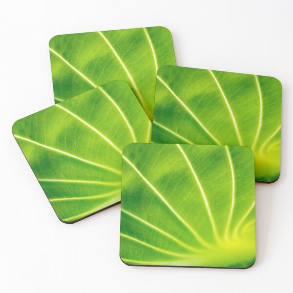 Item preview, Vivid Green Tropical Leaf designed and sold by FOLK ART FUSION by heidiannemorris.