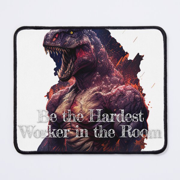 Item preview, Be the Hardest Worker in the RoomDesignBodybuilding Fitness Gym Workout Exercise Merch Print Design designed and sold by tengamerx.