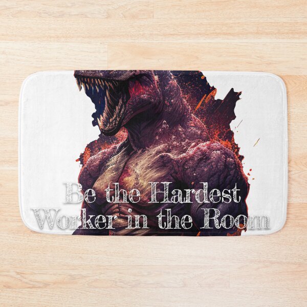 Item preview, Be the Hardest Worker in the RoomDesignBodybuilding Fitness Gym Workout Exercise Merch Print Design designed and sold by tengamerx.