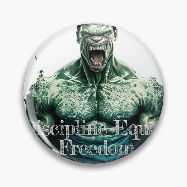 Item preview, Discipline Equals FreedomDesignBodybuilding Fitness Gym Workout Exercise Merch Print Design designed and sold by tengamerx.