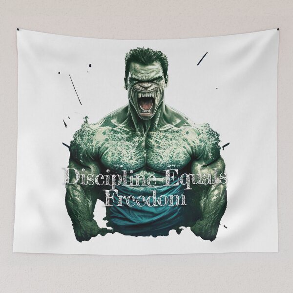 Artikelvorschau, Discipline Equals FreedomDesignBodybuilding Fitness Gym Workout Exercise Merch Print Design entworfen und verkauft von tengamerx.