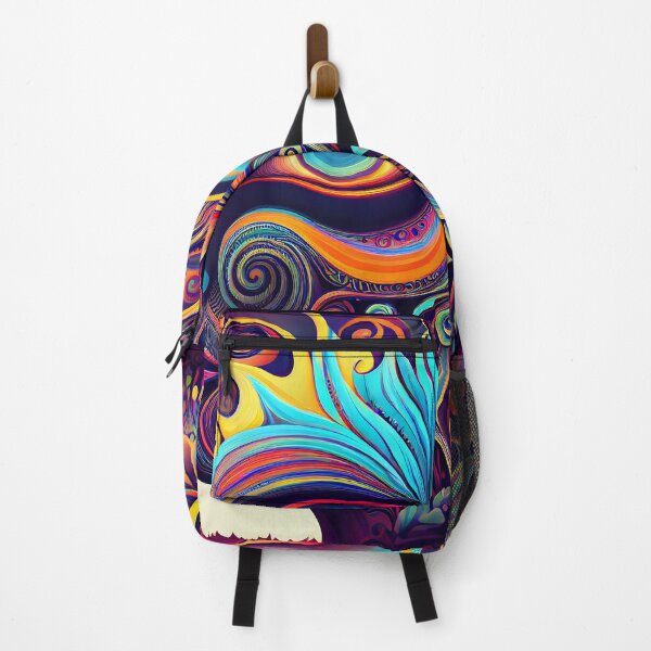 Item preview, Trippy and psychedelic artwork. Surreal illustration in vivid multicolors. Eyes and face theme designed and sold by anytka.