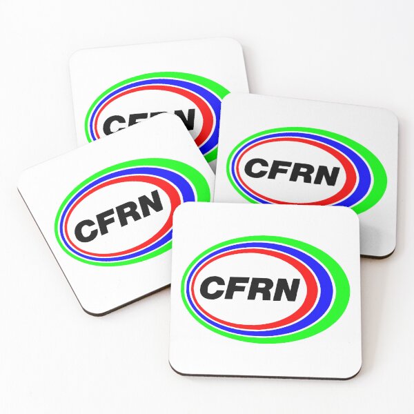 Item preview, CFRN Edmonton white designed and sold by GoalieTurtle.