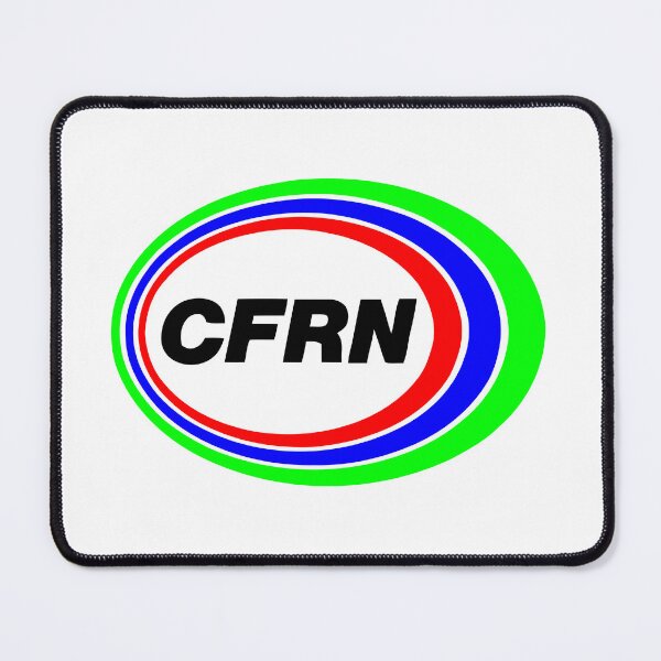 Item preview, CFRN Edmonton white designed and sold by GoalieTurtle.