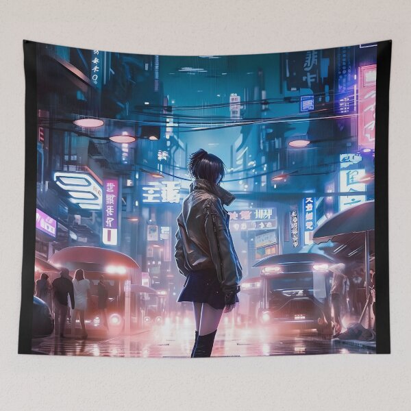 Item preview, Lost in the Neon Jungle designed and sold by CreationP.