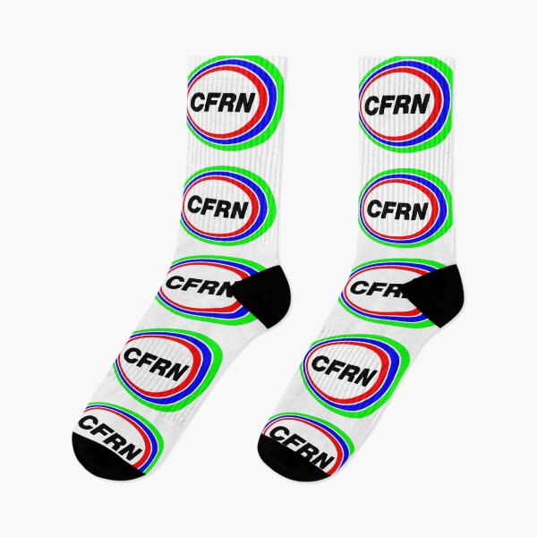 Item preview, CFRN Edmonton white designed and sold by GoalieTurtle.