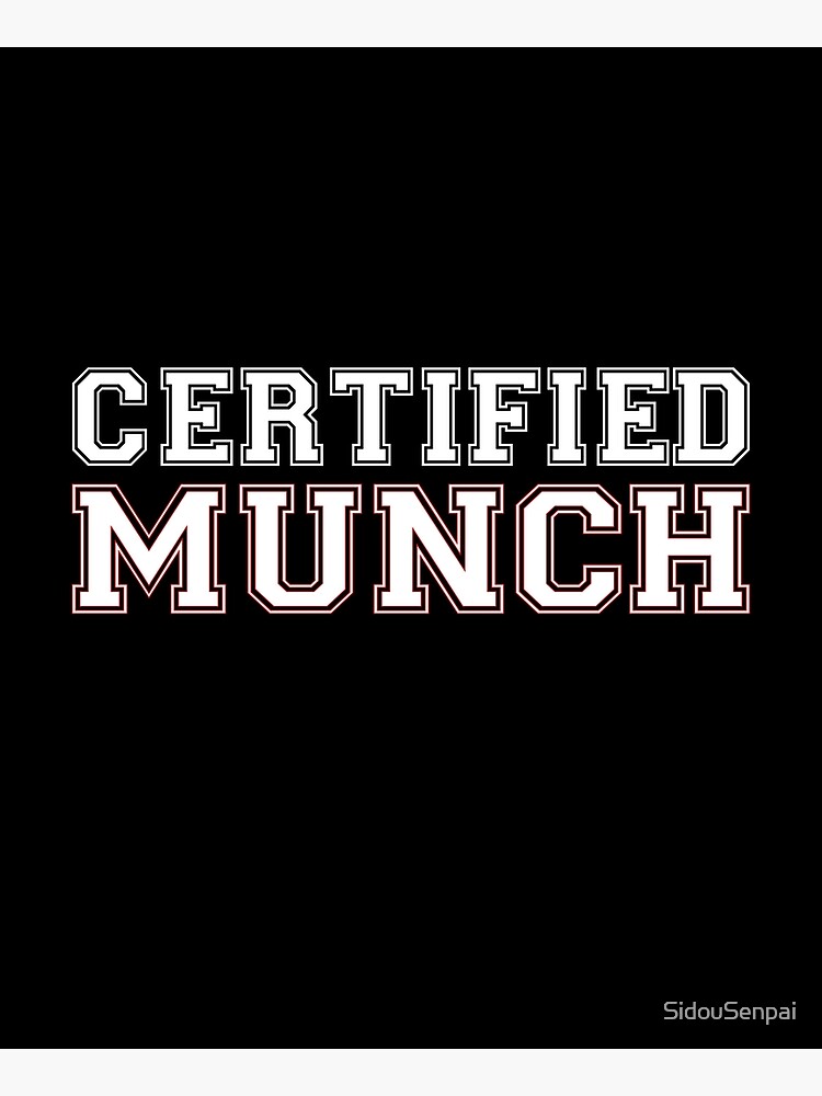 Certified Munch Proud Munch Day Lover Love | Apron