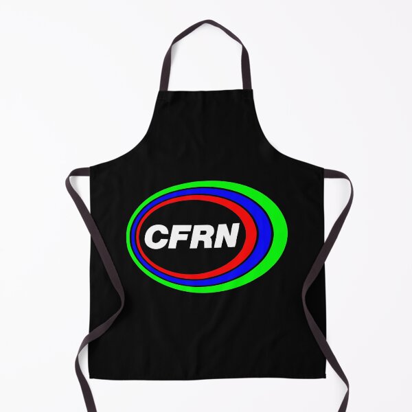Item preview, CFRN Edmonton black designed and sold by GoalieTurtle.