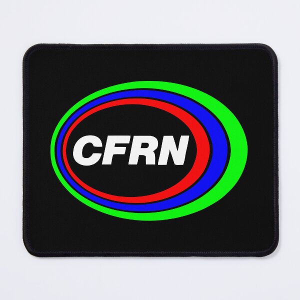 Item preview, CFRN Edmonton black designed and sold by GoalieTurtle.