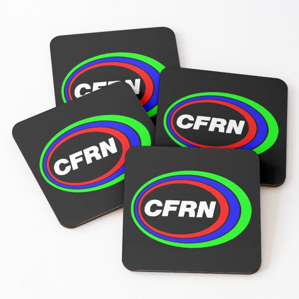 Item preview, CFRN Edmonton black designed and sold by GoalieTurtle.